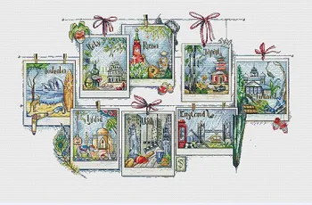 

Cross Stitch Set Chinese Cross-stitch Kit Embroidery Needlework Craft Packages Cotton Fabric Floss New Designs Embroidery ZZ561