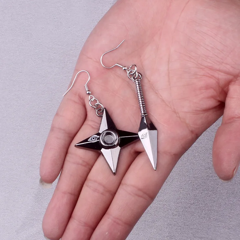 Naruto - Kunai and Shuriken Earrings