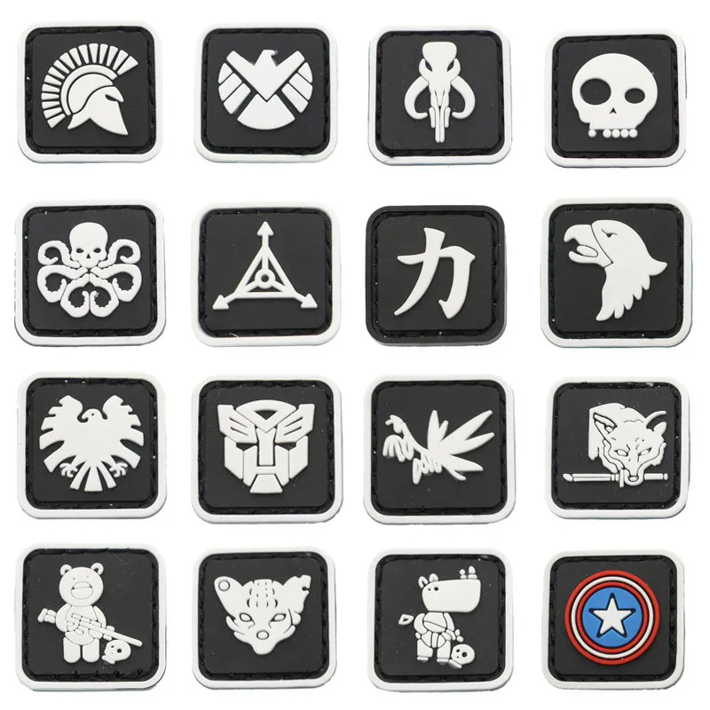 На открытом воздухе PVC темно средней небольшие резиновые светящиеся спецназ