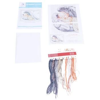 

DIY Handmade Needlework cute baby Cross Stitch Home Decoration