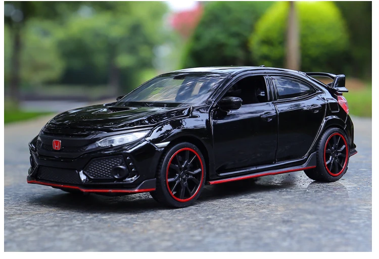 Точная имитация эксклюзивный Diecasts& Toy Vehicles: MINIAUTO автомобильный Стайлинг Honda Civic Тип R 1:32 Сплав литье под давлением модель лучшие подарки