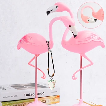 

Rechargeable Led Flamingo Desk lamps USB table Touch Lamp Flexible 360 Degree Free Twisted Reading Light With Cellphone Holder