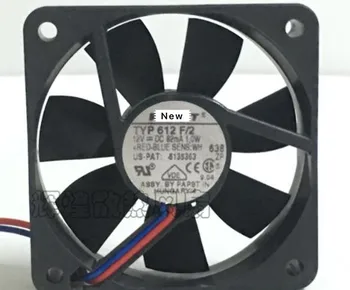 

For ebmpapst TYP 612 F/2 TYP612F/2 DC 12V 1.1W 60x60x15mm 3-wire Server Cooling Fan