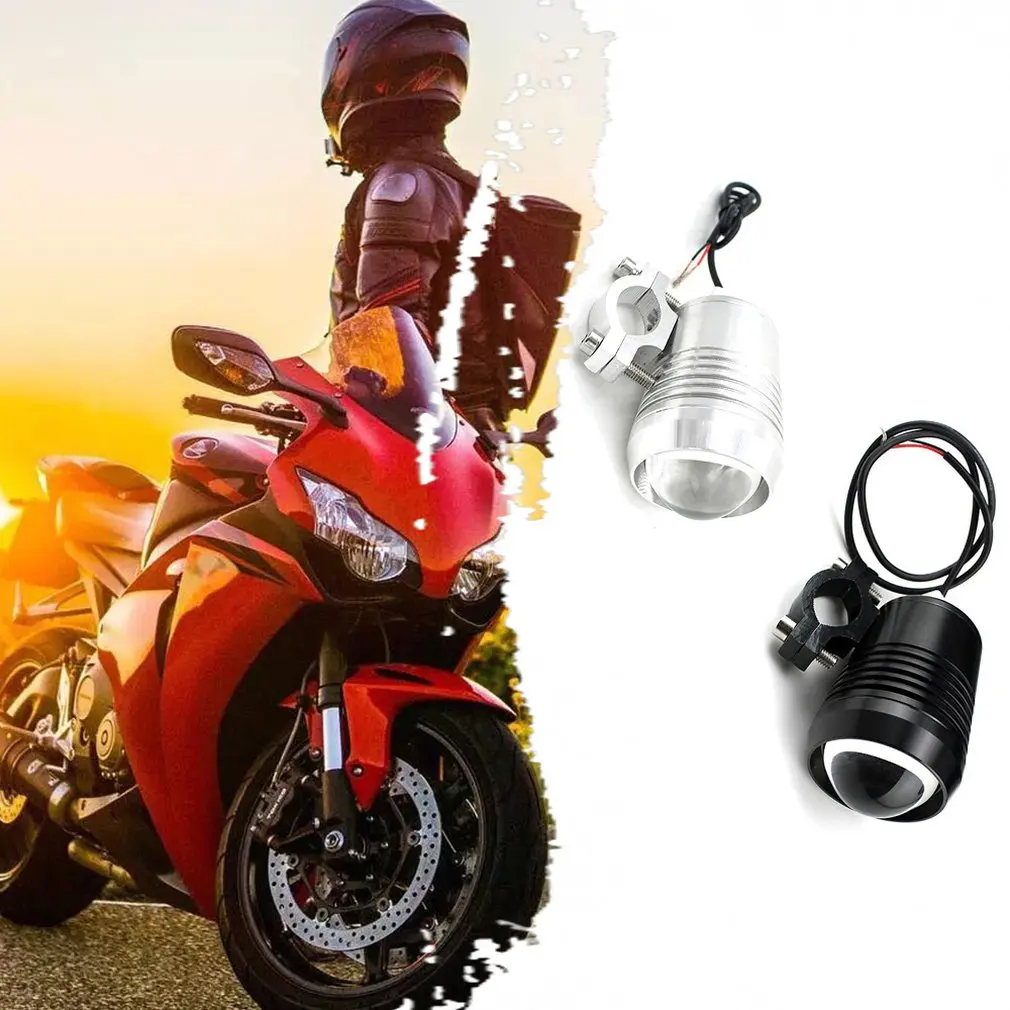 Waterproof Motorcycle Headlights Motorcycle LED U2 Laser Gun Anti-fog Light Motorcycle Refit Headlights Headlights