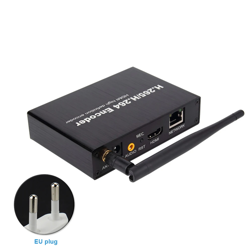 Преобразователь Wi-Fi RTSP RTMP ONVIF H.265 для видео аудио кодера H.264 IPTVs беспроводной