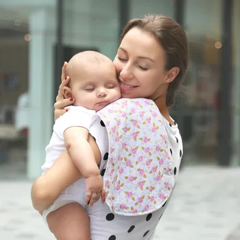

Infant Three Layer Feeding Towel Baby Burp Cloth Baby Spitting-up Towel Maternal and Child Supplies Baby Care