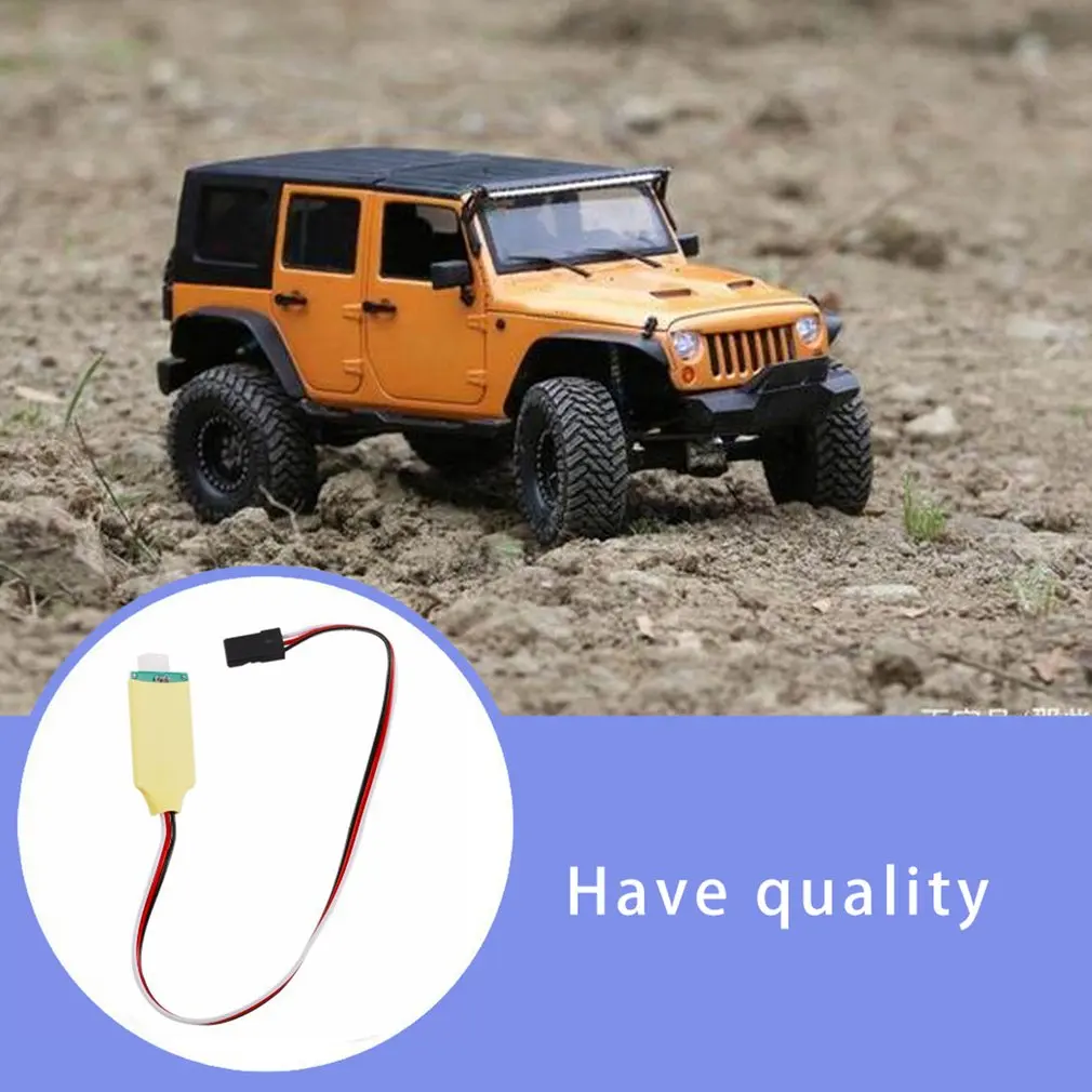 

Winch 3 Ways Remote Controller Receiver Cable for 1/10 Axial SCX10 TRX4 D90 TF2 Tamiya CC01 RC Crawler Car Parts