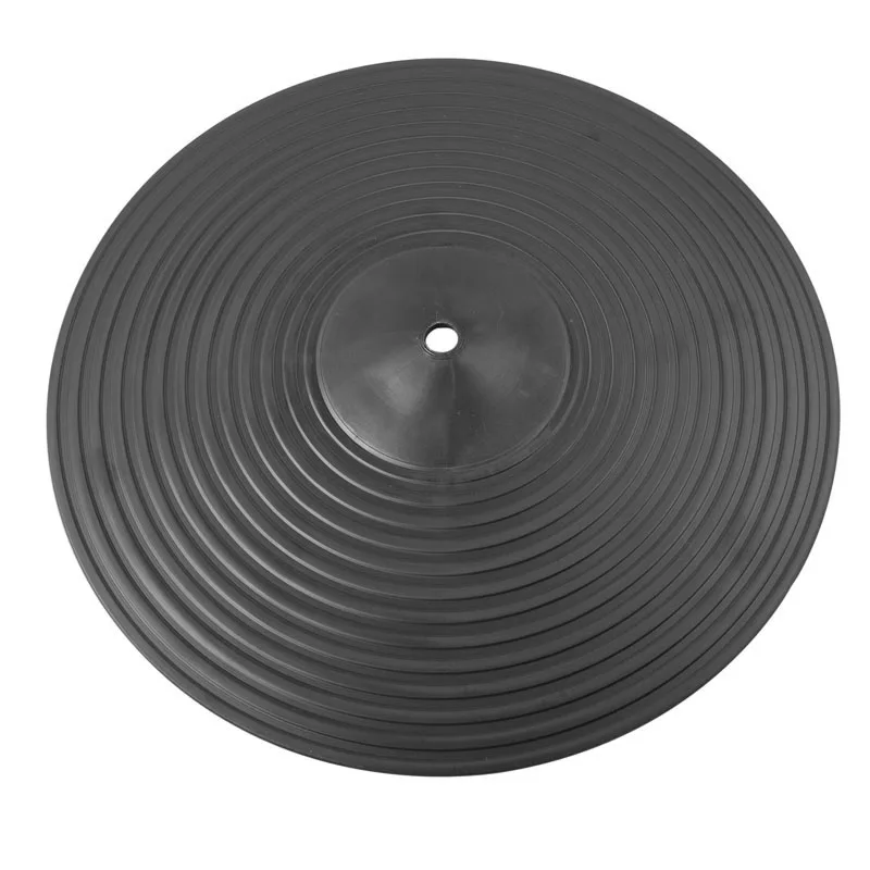 Practice Cymbals Drum Pads 12" Practice Silent Low Noise PC Plastic