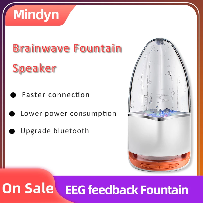

Mindy brainwave fountain music bluetooth speaker 4.0 headband EEG neuro feedback
