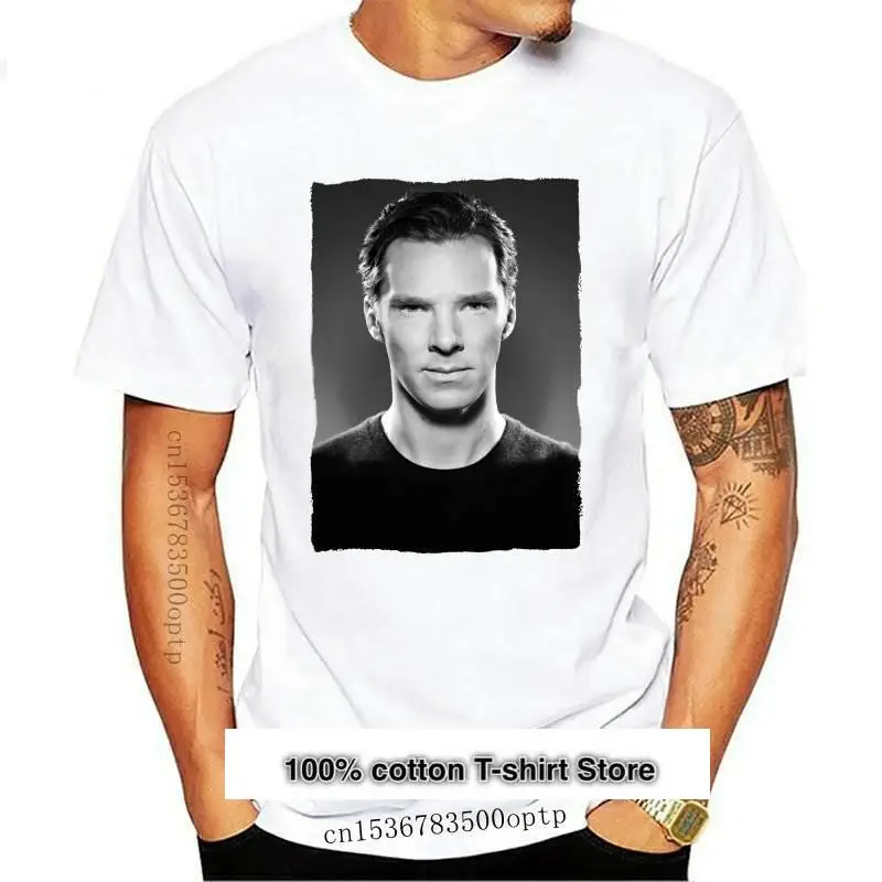 Nuevo T Camisas Casual De Marca Ropa De Algodón Benedict Cumberbatch Camiseta  Hombre T Camisa Col Rond Cadeau - Tailor-made T-shirts - AliExpress