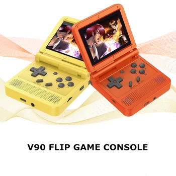 

3.0 inch IPS Screen V90 Retro Game Console 16 Simulators Open System Handheld 64 Bit Portable Video Game Consoles For PS1