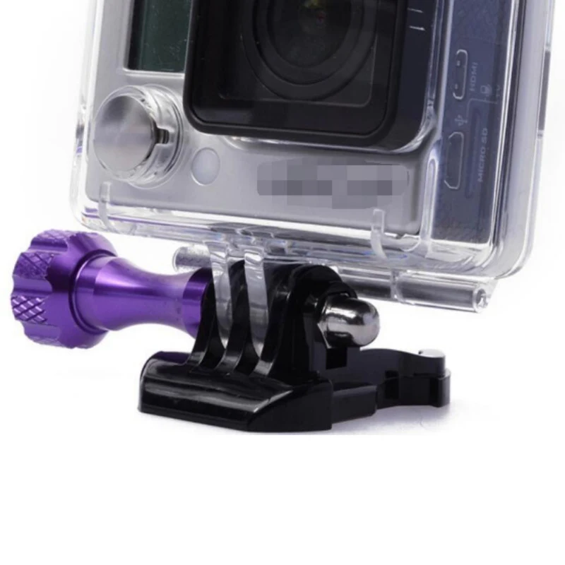 Алюминиевый болт-гайка для GoPro 1 длинный и 2 коротких трех частей набор аксессуаров