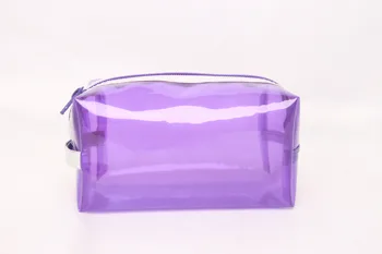 

Clear PVC travel bag transparent zipper cosmetic bag cosmetic pouch