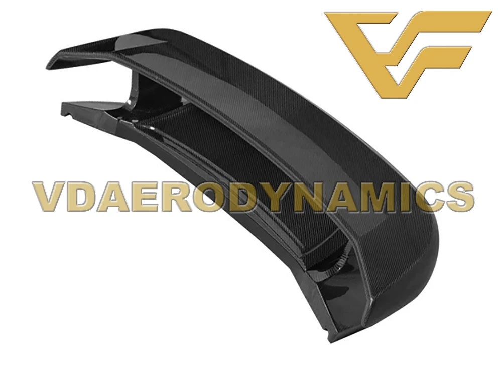 Подходит для 11-14 991 991,1 Porsche 911 Carrera S 4 4S GTS VAD-TR пластик, армированный волокном, углеродное волокно спойлер на задний багажник, крыло с GT3 база