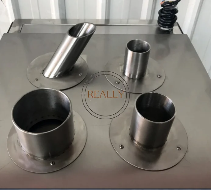 500kg/hour Stainless steel multi function fruit and vegetable transect beveling slicer cutter machine