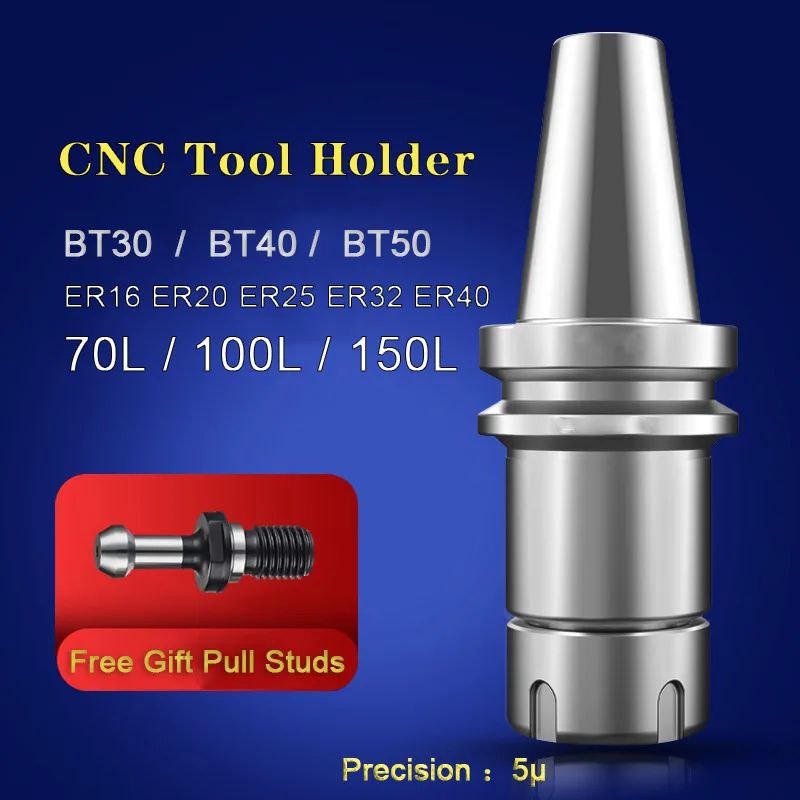 Precision0.005 BT ER держатель инструмента BT30 BT40 ER11 ER16 ER20 ER25 ER32 ER40 70 150 хвостовик