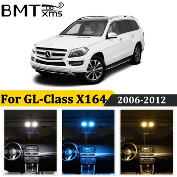 

BMTxms 24Pcs Car LED Interior Light Kit Canbus For Mercedes Benz GL Class X164 GL320 GL350 GL420 GL450 GL500 AMG 2006-2012
