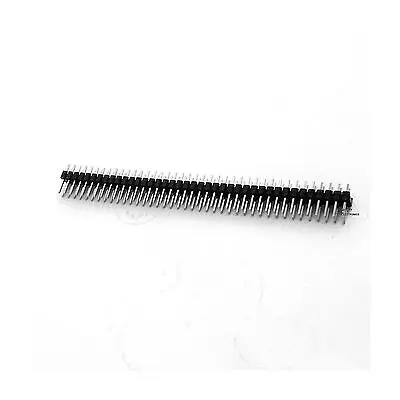

3PCS 2.54mm 2 x 40 Pin Male Double Row Pin Header Strip GOOD QUALITY Electronics accessories compatible board