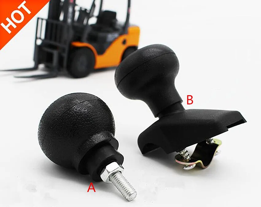 1X Steering wheel Spinner Knob Turning Aid Ball Tractor Forklift 8mm Screw US 