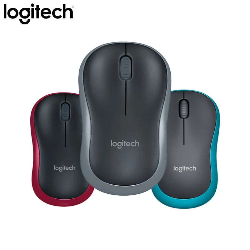 Мышь Logitech M185 Беспроводная симметричная 1000 DPI | Компьютеры и офис