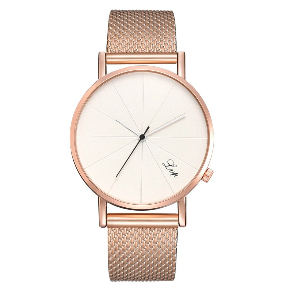 

Simple Words Women Men Rose Gold Sliver Silica Watched for Luxury OL Ladies Hand Jewelry Bracelet Watch Gifts