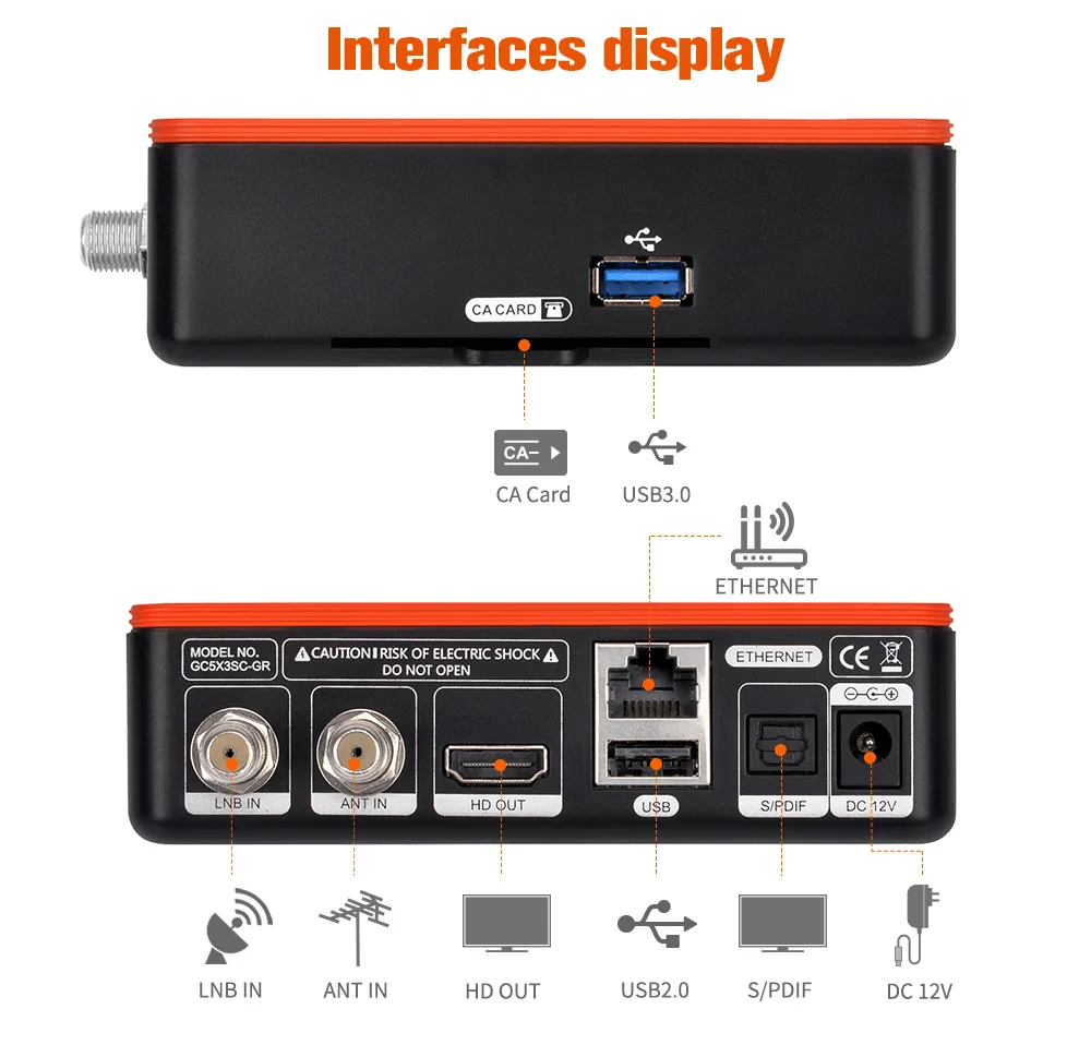 Gtmedia-caixa de tv Android 8k Decodificador Drive bt Controle Remoto Google Voz Ccam M3u Dvb 4.0 4k - - Image 4