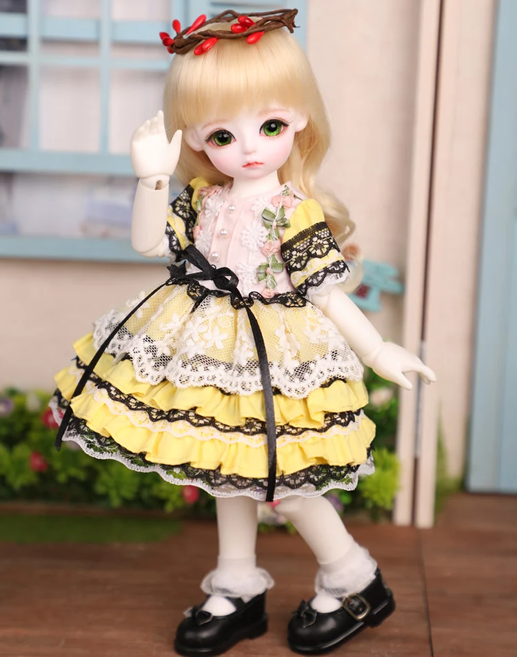 1/6 масштаб Обнаженная BJD Кукла Милый ребенок девочка BJD/SD смола фигурка кукла модель игрушка подарок. В комплект не входит одежда, обувь, парик A0168Melissa YOSD