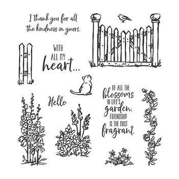 

2020 3D DIY New Layer Metal Cutting Dies and In Scrapbooking For Paper Making Grace's Garden Embossing Frame Card Stamps Set