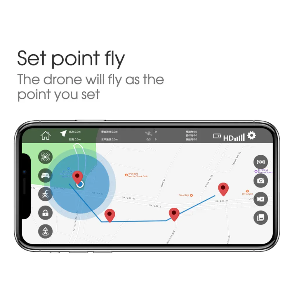Профессиональный Дрон gps 1080P HD камера 5G с автоматическим отслеживанием Wi-Fi FPV RC Квадрокоптер складной селфи видео удержание высоты автоматическое возвращение