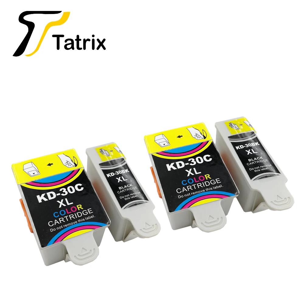 Tatrix 2 Set KD30 compatible For Kodak 30XL 30 Ink Cartridge XL for Printers ESP C315 C310 C110 C115 Hero | Компьютеры и офис