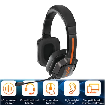 

PXN-U305 Games Accessories Gaming Headset for XBOX for PS4 for MAC SWITCH PC Mobile Phone Game Earphone Headsets with Microphone