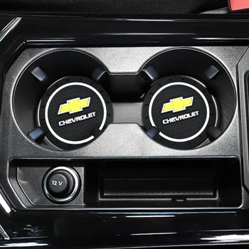 

1/2PCS Car cup anti-slip pad Cup Holder Mat Pad Bottle Built-in car styling for Chevrolet cruze captiva lacetti aveo niva trax