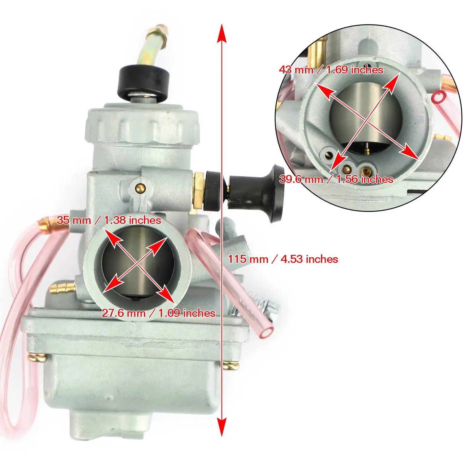Kit De Réparation Carburateur Pour Suzuki DR 125 DR125S F/H/J 1985-1988 - Pièces De Remplacement Complètes