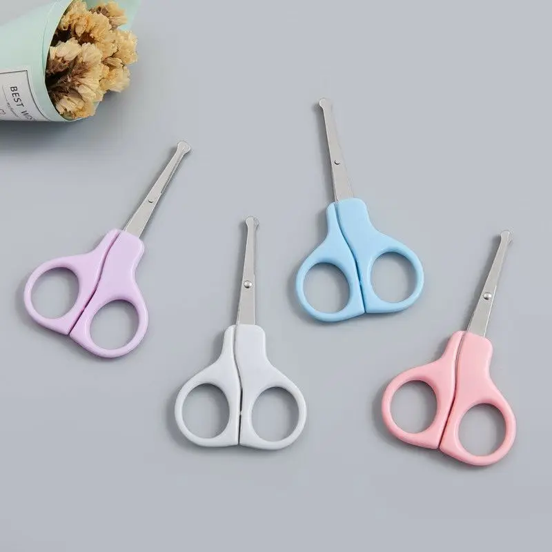 

New Style Infant Nail Scissors Long Mouth Nail Shear Baby Nail Clamp Safe Nursing Care Scissors 9066