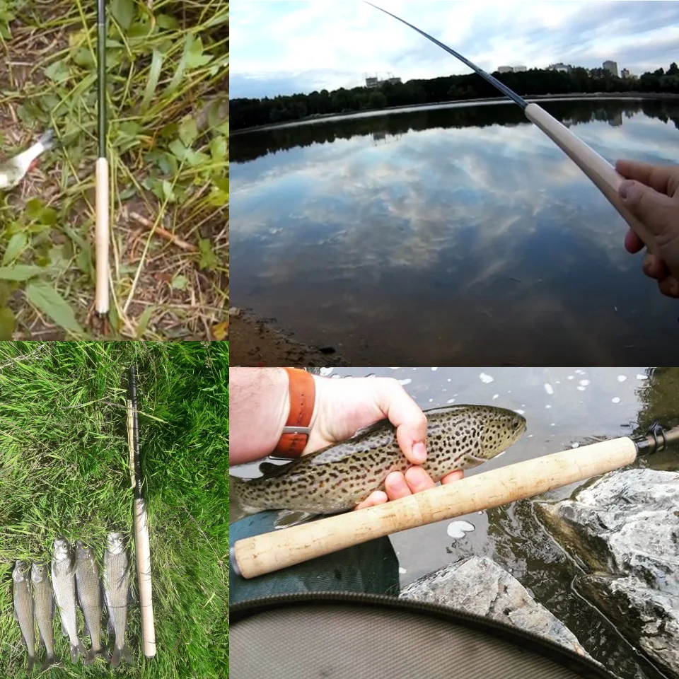 Maximumcatch 9ft-13ft Tenkara Rod Combo Телескопический Fly Rod& Tenkara Line& Fly& Водонепроницаемая коробка& кусачки