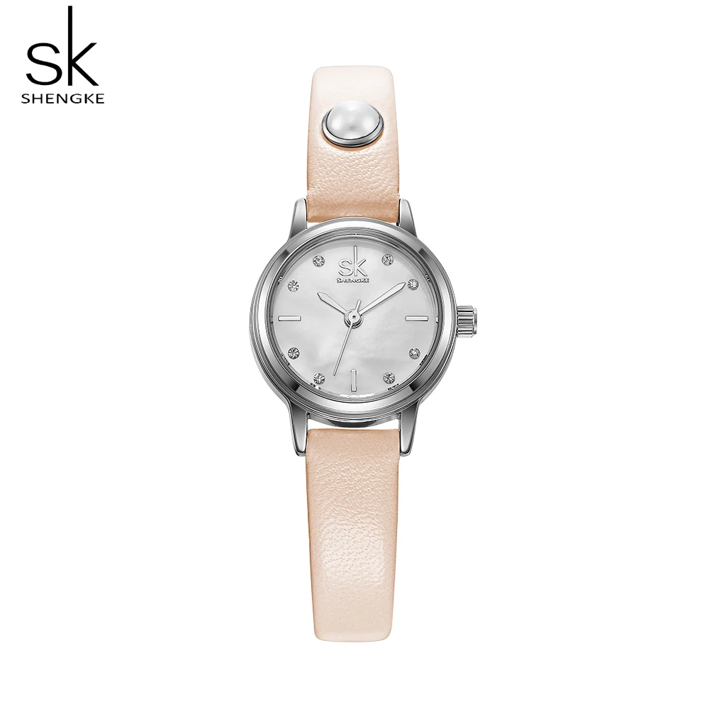 Shengke Relojes Mujer платье женские часы брендовые Модные кварцевые наручные бизнес Montre