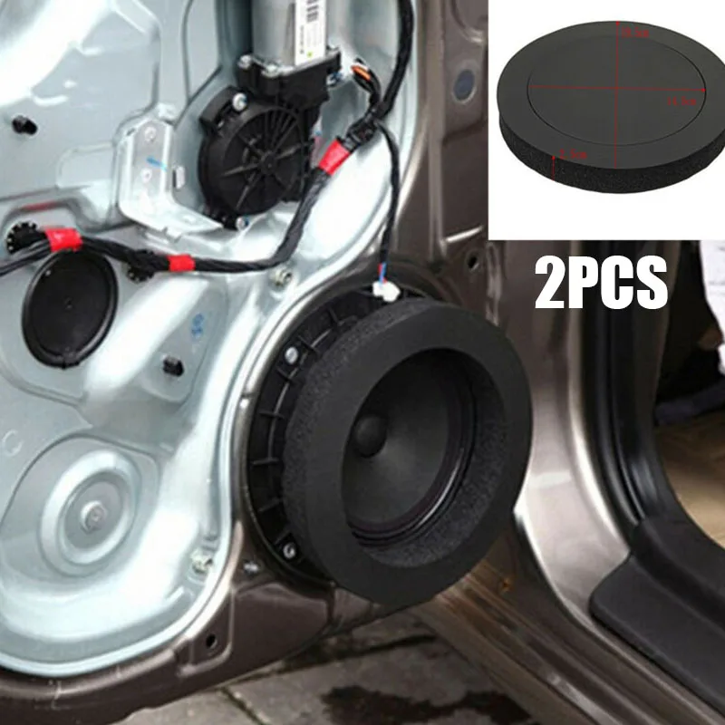 Кольцевой изоляционный хлопок бас 6,5 ''автомобильный динамик отделка звуковые аксессуары Звукоизоляционная резиновая пена прочный