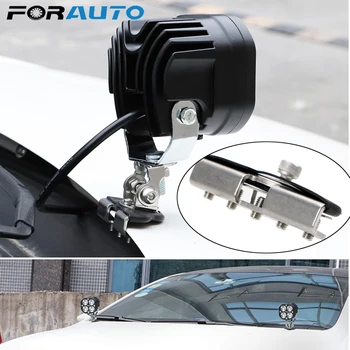 

FORAUTO 2Pcs/set Universal Light Braket LED Work Light Holders Auto Replacement Headlight Auxiliary Mount Bracket