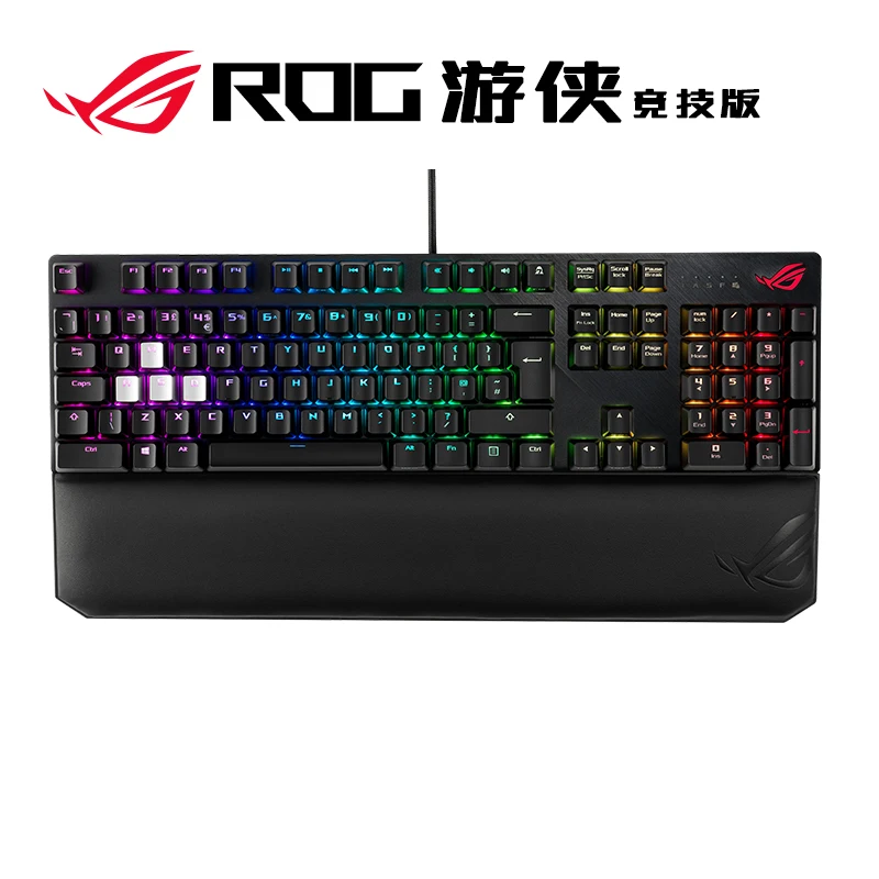  Asus ROG Strix Scope Ranger Sports Edition Mechanical Keyboard Gaming Keyboard with Palm Rest