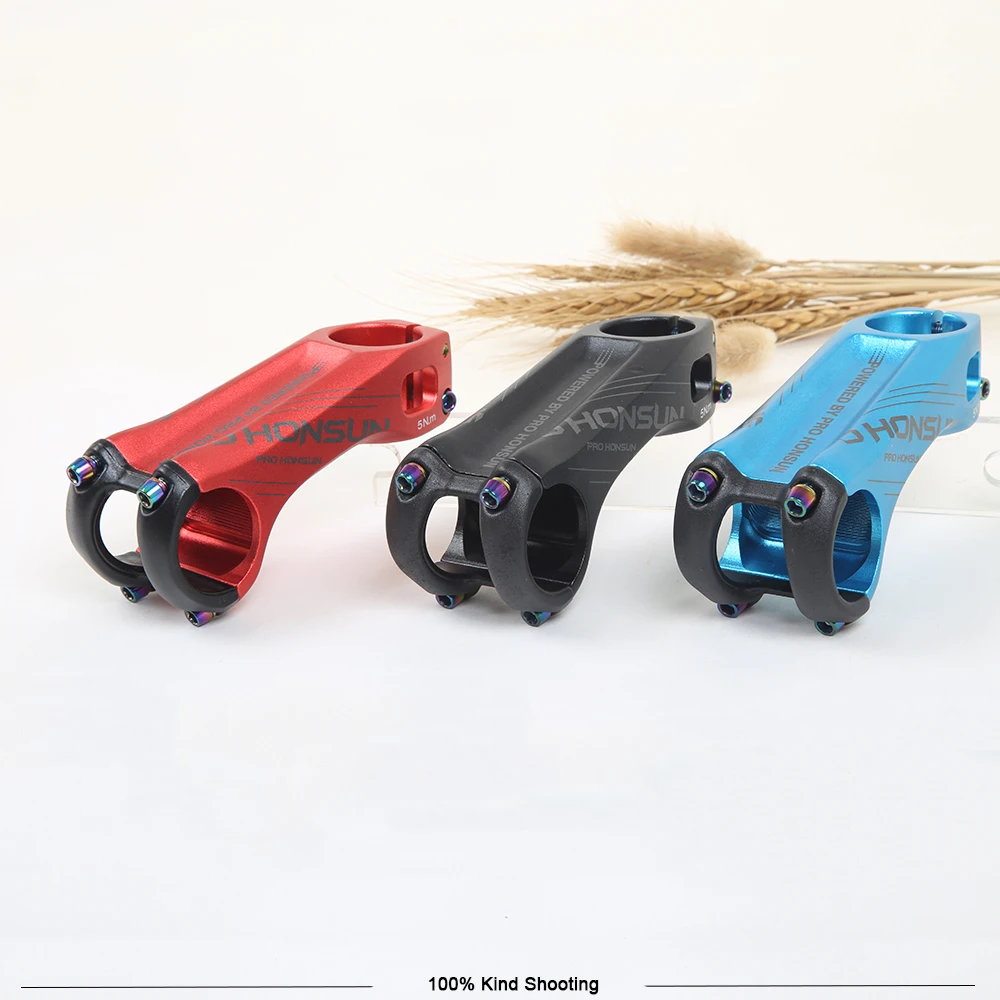 PRO HONSUN CNC aleación de aluminio carretera/bicicleta montaña tallo 70 мм/90 мм 31 8*28 6 XC MTB AM bicicleta manillar часть |