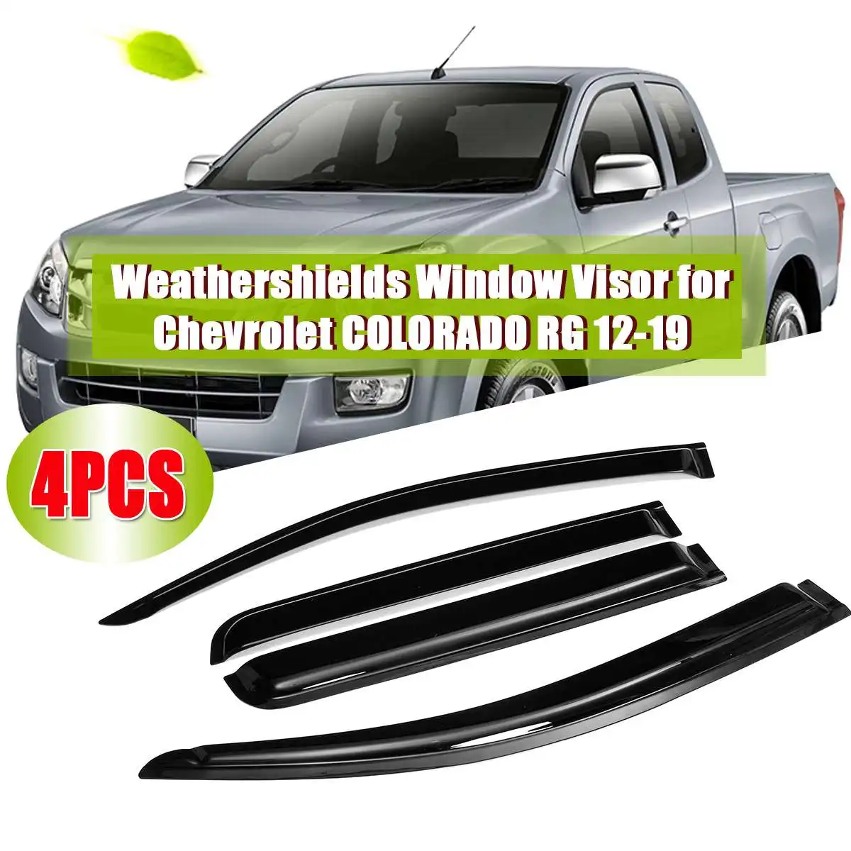 ABS крышка окна автомобиля козырек Солнце Дождь Ветер отражатель тент щит ABS для Chevrolet RG 12-19