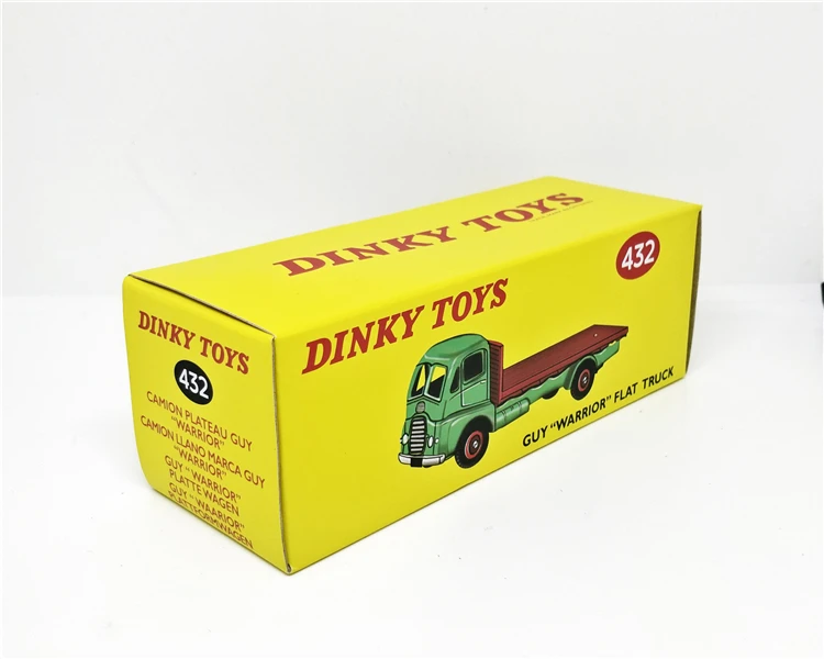 1:43 Dinky Toys GUY Warrior Плоская тележка#432 литая модель автомобиля