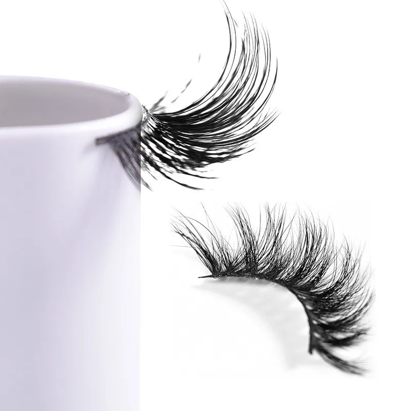 5 Pairs of 3D False Eyelashes To Make Thick Eyelashes with Three-dimensional Protein Filaments 5 Pairs of 3D False Eyelashes To Make Thick Eyelashes with Three-dimensional Protein Filaments