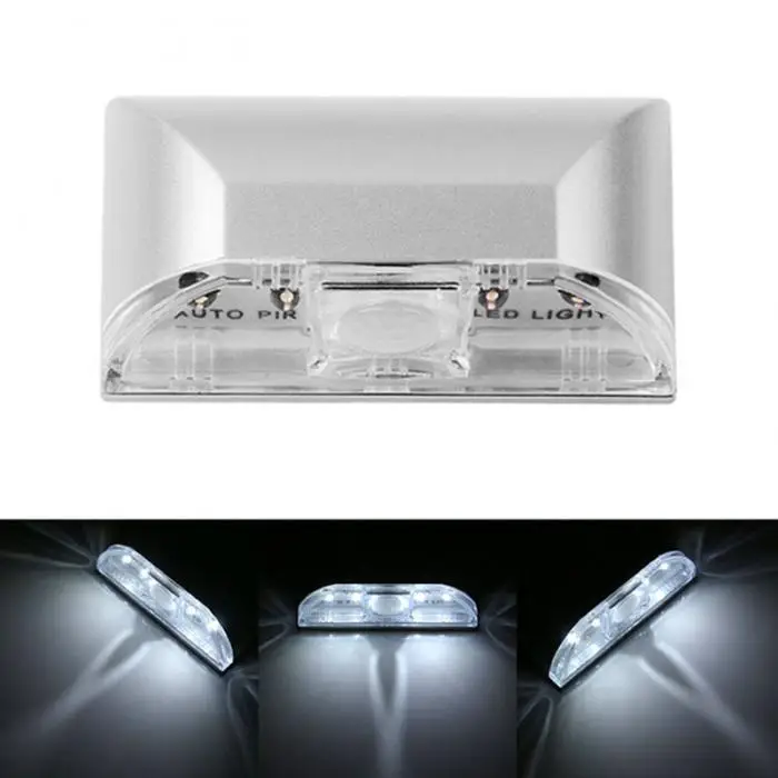 Новый инфракрасный Беспроводной двери лампа блокировки 4 светодиодный лампы