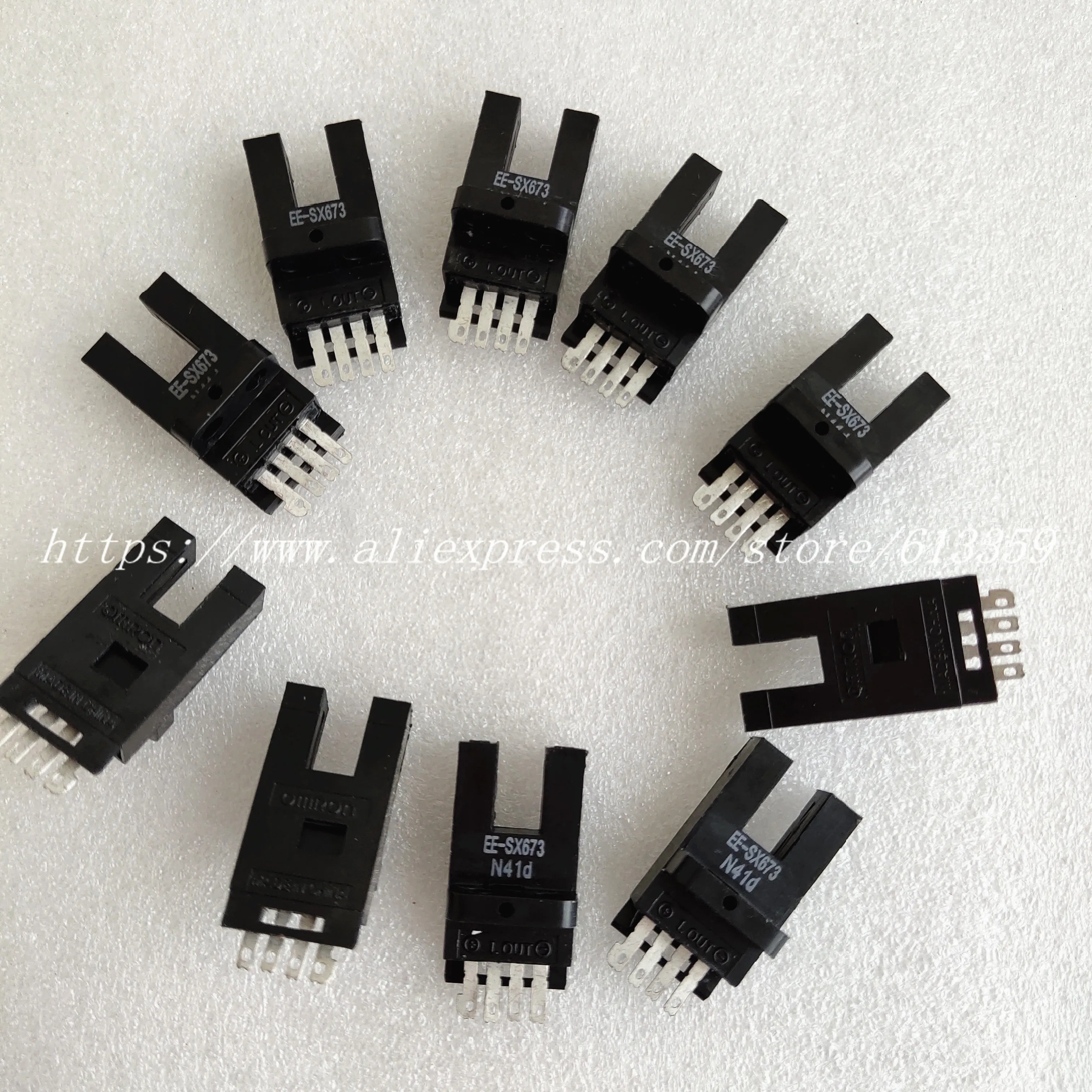 10 шт. Omron EE-SX67 СЕРИИ фотоэлектрический переключатель сенсор EE-SX670/SX671A/SX672/SX673/674A