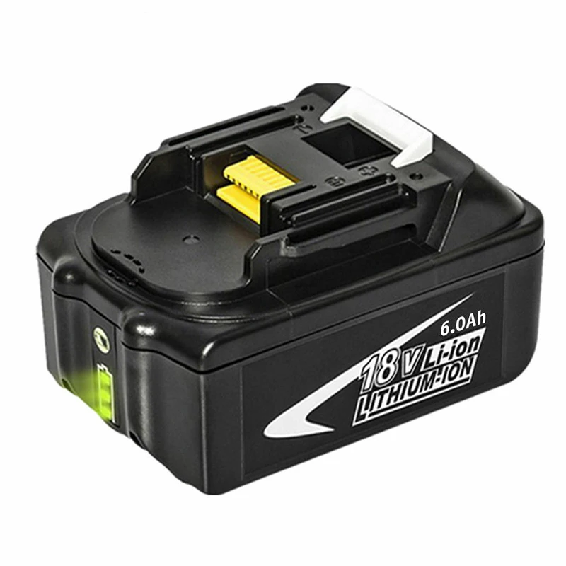18 в 6AH 6000 мА/ч, литий-ионный аккумулятор Батарея для MAKITA BL1860 Портативный Перезаряжаемые Батарея для MAKITA 18V Батарея светодиодный индикатор электричества