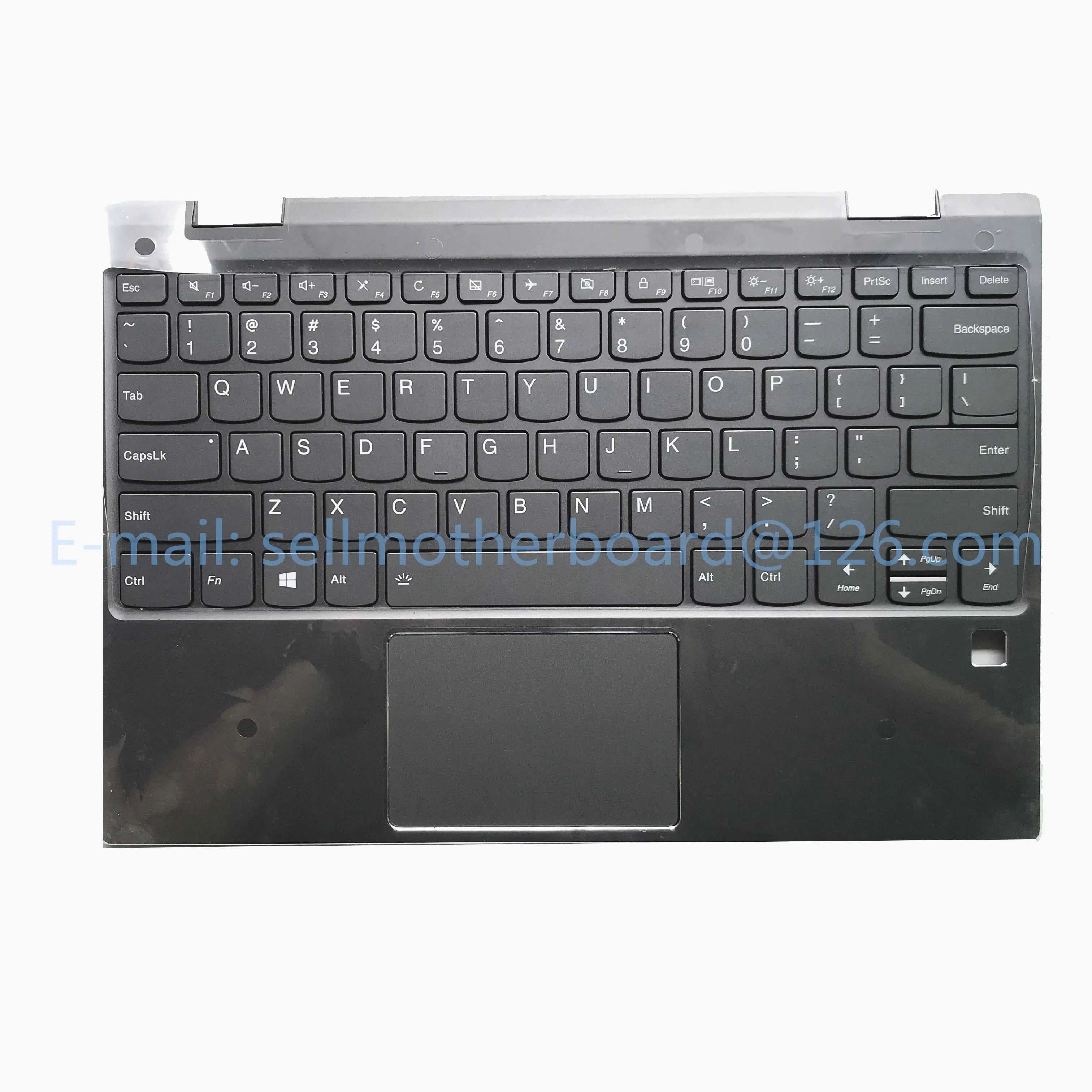For Lenovo Yoga 720-12ikb 720-12isk Layout With Touchpad Backliting  Keyboard Upper Case Palmrest 5cb0q12160 - Replacement Keyboards - AliExpress