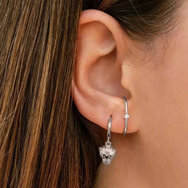 Boucles D'oreilles Pendantes YOQUCOL - Cristal Zircon Cubique 7 Mm - Pour Mariée, Soirée Ou Cadeau Spécial