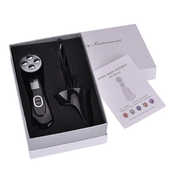 

Face Lifting Skin Tightening Device RF EMS Mesotherapy LED Photon Facial Skin Rejuvenating Blackhead Acne Remover Anti Wrinkle