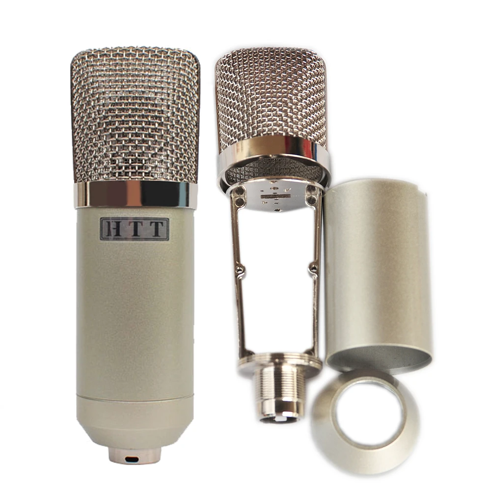 Metal Diy Microphone Body Caseing Mic Case Microphone Accessories